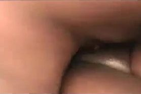 Ebony girl gets her asshole fucked hard by BBC