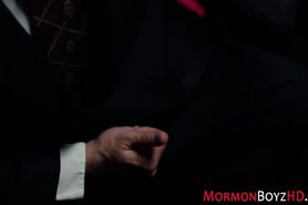 Mormon bishop cums fuckin