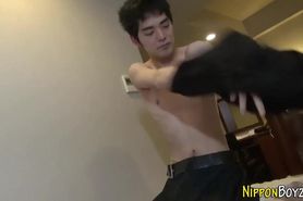 Undies asian blows cop