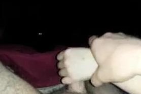 Handfucking while sleeping