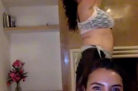 mom and daughter webcam striptease part 9