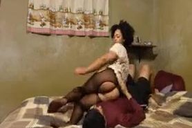 Sexy Ebony Girl Has A Face-Sitting Session