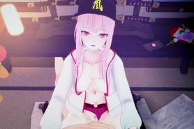 Reaper vtuber Sensual Cowgirl Fuck