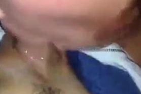 Sloppy blowjob she will swallow all my cum