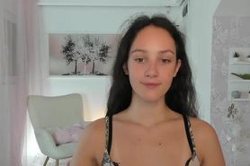 Webcam skinny and booty skinny teen teasing solo