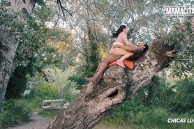 Big Boobs Francesca Di Caprio Fucks On A Tree With Bbc - Mamacitaz