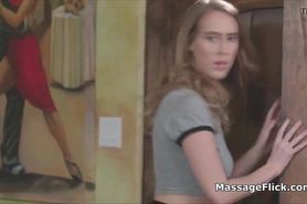 Beautiful ass and pussy eating massage porn