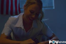 POV Adventure- Snooping Student Gets Taught A Lesson