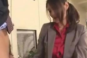 Woman Boss Sexes Her Inferior Male Employee