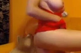 Sexy Webcam Girl With A Toy