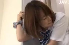 Japanese Girl Gets Banged In Elevator