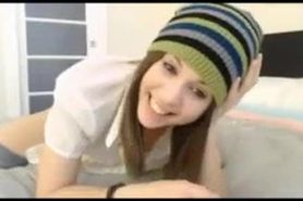 Super Cute Webcam Teen Masturbates 3