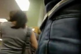 Upskirt videos of women inside the library and on the streets
