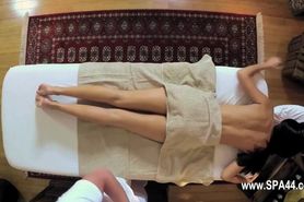 Very tricky massage room of subtle masseur