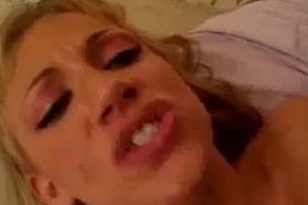 Blond hotty gets anal fucked and atmed