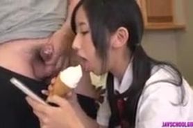 Suzu gets sucking dick in full xxx Japan show