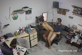 Sofia and Rick - Office quick sex