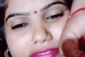 huge boobs south Indian aunty with lusty face l ...