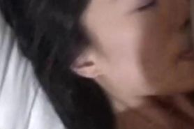 A Korean girl in too much dirty talking when having sex