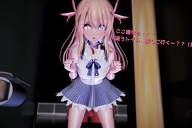 ?MMD/Sex? Illya sex in the toilet