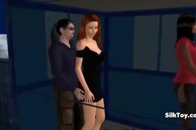 Best Busty 3D Sex Game Slut Screw