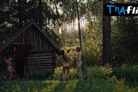 Kadi Kivilo Breasts,  Bush Scene  in Smoke Sauna Sisterhood