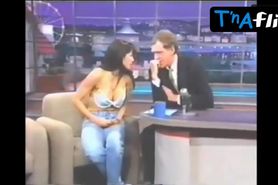 Demi Moore Breasts,  Underwear Scene  in Late Show With David Letterman