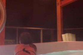 tiktok pool girl