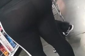 Phat azz In See through Tights