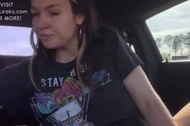 Onlyfans Dildo Car Masturbation