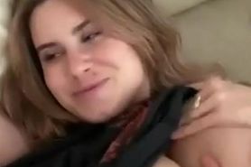 Mommy having sex withe her son on sopha