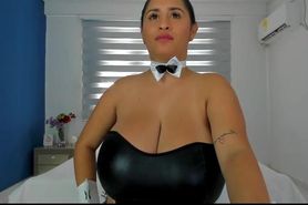 big tits nice clamps latina girl