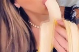 Onlyfans Maid Tease Banana