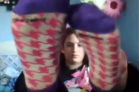 See thru Socks