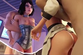 BIOSHOCK - ELIZABETH GETS CREAMPIED - 3D PORN