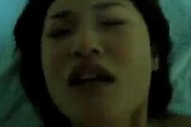 Asian college girl blowjob and sex