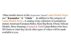 3rd Latina Models Promo