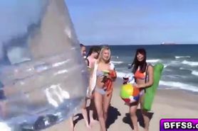 Gina Valentina, Kobi Brian and other hot babes on the beach