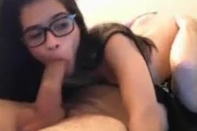 Teen Sucking and Riding