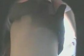 A stirring upskirt video of an inviting ass