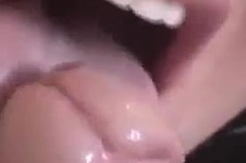 Amazing blowjob with outstanding tongue action !!!!!