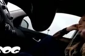 Girlfriend Sucks In Car