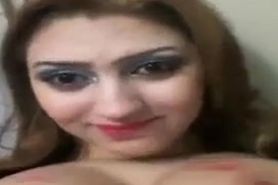 Sexy Arabian girl making some selfies