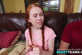 Redhead teen Pipi wants her kitty fucked