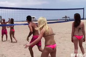 Beach Volleyball Action with Chanel Collins, Emma Ryder & Dillion Carter