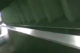 escalator upskirt 2 girls