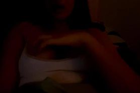 Hot Mexican Teen Show Boobs In Webcam