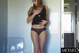 Girl shows her body to make you masturbate to her masturbation