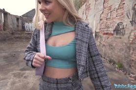 Public Agent Blue Eyed Blonde British Girl Takes A Big Czech Cock In Her Wet Pussy