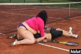 Helina k pleases her tennis teacher
